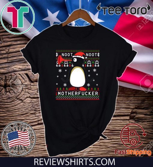 Pingu Noot Noot Motherfucker Christmas Tee Shirt