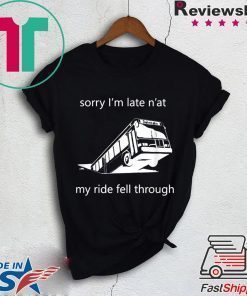 Pittsburgh Bus in Sinkhole T-Shirts