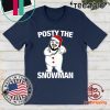 Posty The Snowman Christmas T-Shirt