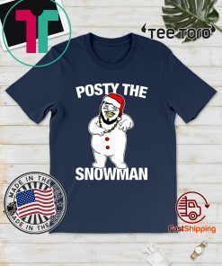 Posty The Snowman Christmas T-Shirt