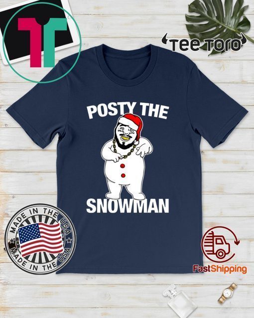 Posty The Snowman Christmas T-Shirt