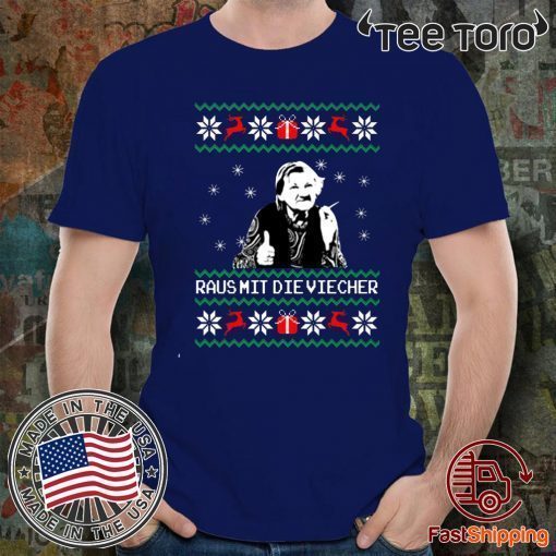 Raus mit die Viecher Christmas Original T-Shirt