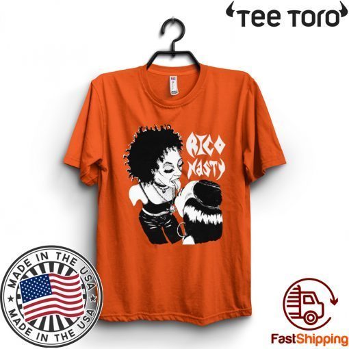 Rico nasty Punk Text Orange Merch 2020 T-Shirt