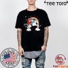 Santa Claus Riding Unicorn Christmas For Gift T-Shirt