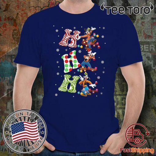 Santa Goofy Ho Ho Ho Christmas 2020 T-Shirt
