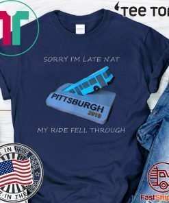 Sinkhole of 2019 Pittsburgh Bus Jagoff Pothole Yinzers Offcial T-Shirt