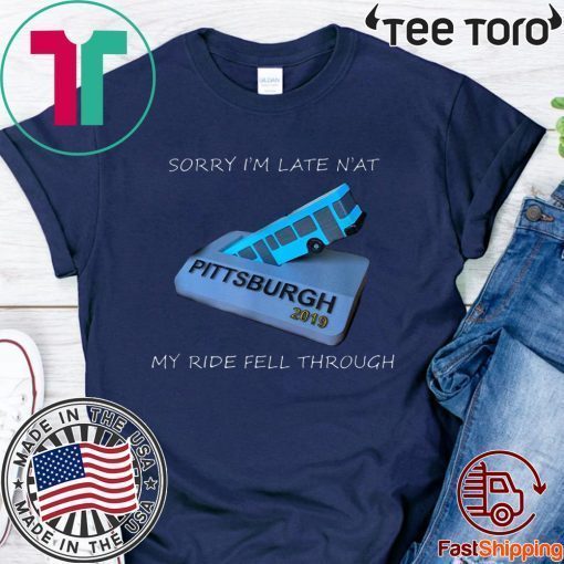 Sinkhole of 2019 Pittsburgh Bus Jagoff Pothole Yinzers Offcial T-Shirt