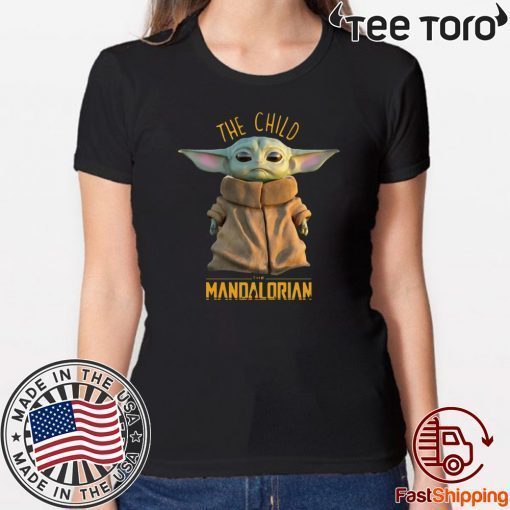 The Child Baby Yoda Mandalorian Mery Christmas T-Shirt