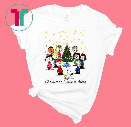 The Peanuts Gang Christmas Time Is Here Snoopy T-Shirt