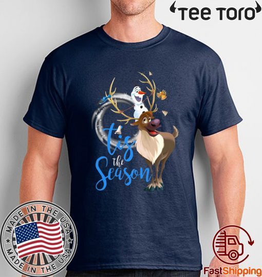 Tis The Season Olaf And Sven Frozen Shirt - Classic Tee
