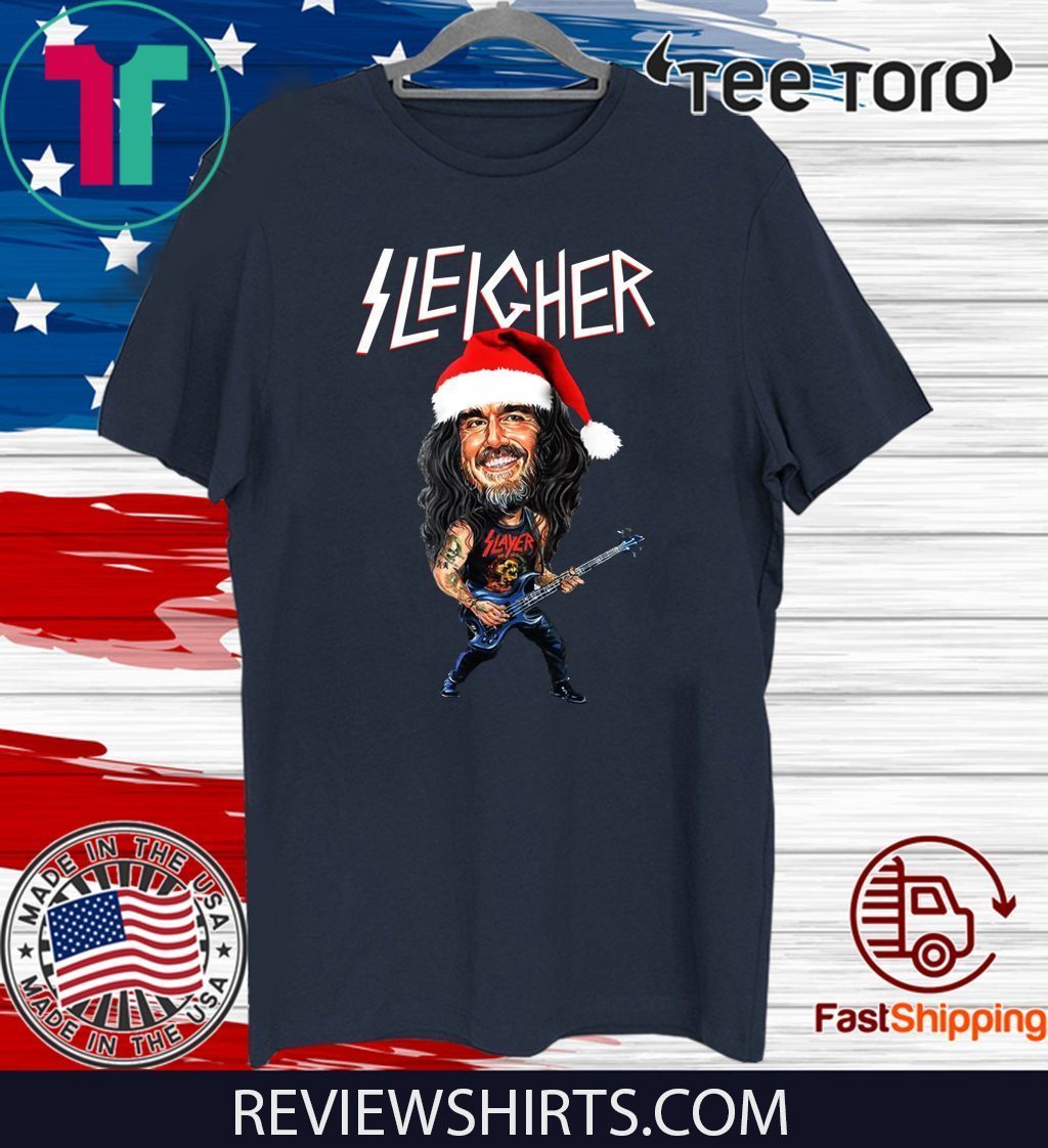 Tom Araya Sleigher Xmas Tee Shirt