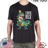 Tree T-Rex Dinosaur Christmas Light Limited Edition T-Shirt
