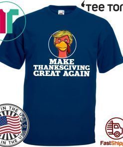 Trump Turkey Make thanksgiving great again 2020 T-Shirt