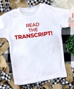 Read the Transcript United States T-Shirt