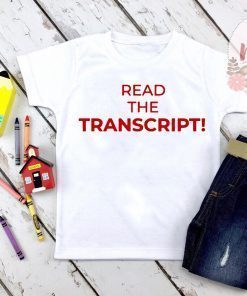 Read the Transcript United States T-Shirt