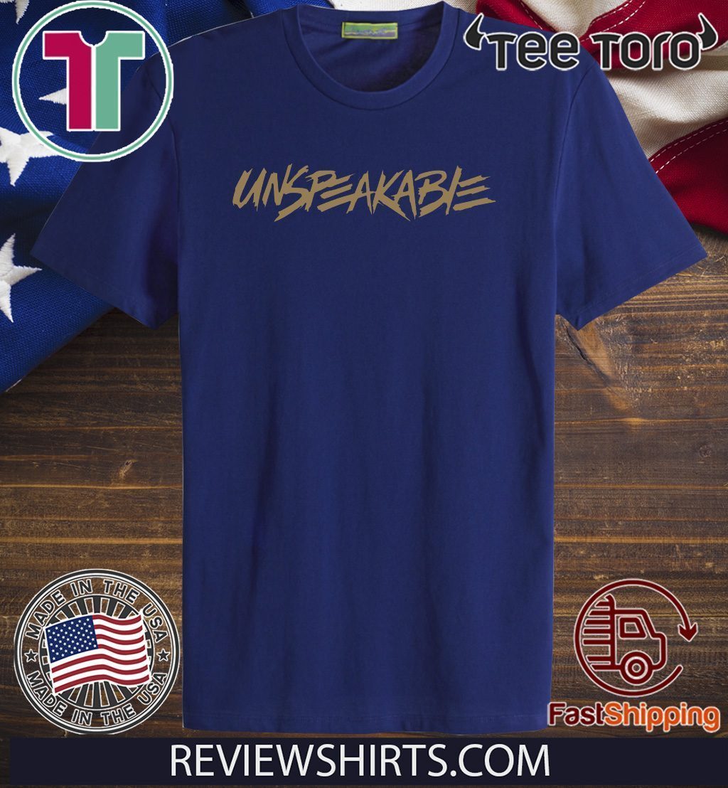 unspeakable merch shirts