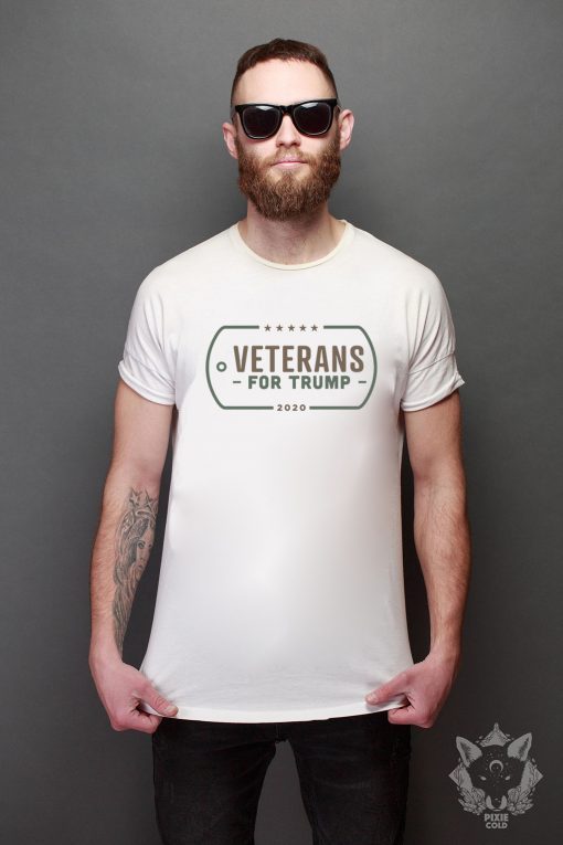 Veterans for Donald Trump Womens T-Shirt