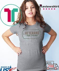 Veterans for Donald Trump Womens T-Shirt