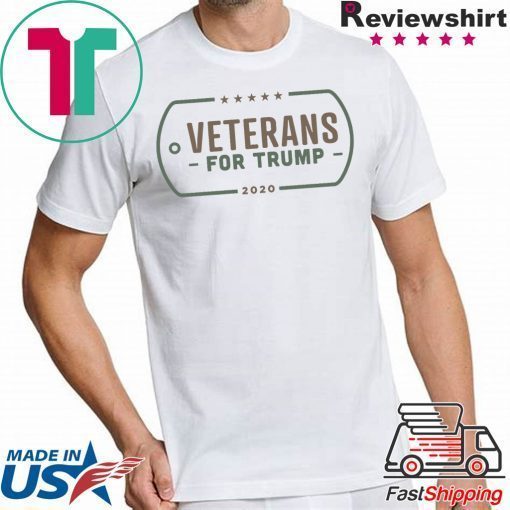 Veterans for Trump Cool Gift T-Shirt