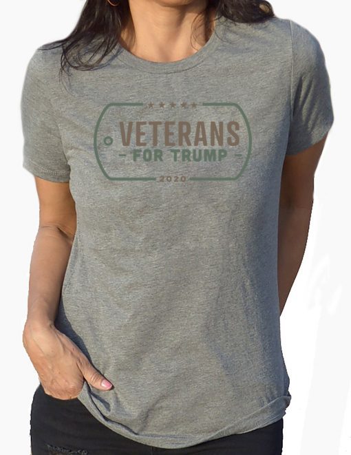 original Veterans for Trump Tee Shirt