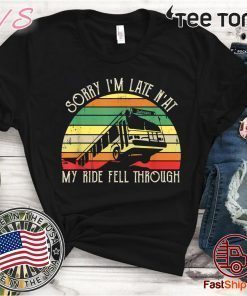 Vintage Pittsburgh Bus in Sinkhole T-Shirt