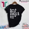 Washington Baseball Fan Series National Finish Fight Names Shirt