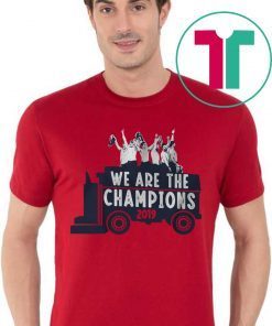 We Are The Champions 2019 Washington Zamboni Champs Shirt