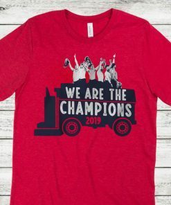 We Are The Champions 2019 Washington Zamboni Champs Shirt