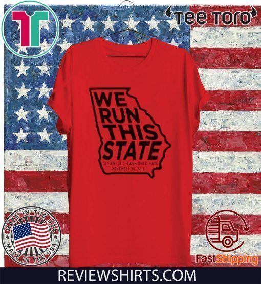 We Run This State Offcial T-Shirt