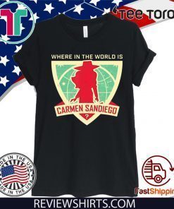 Where In The World Is Carmen Sandiego Archives T-Shirt