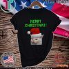 Yelling woman Cat Merry Christmas 2020 T-Shirt