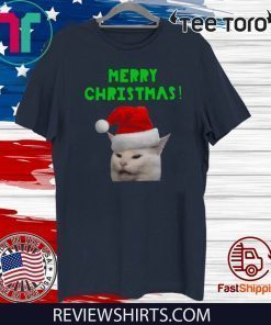 Yelling woman Cat Merry Christmas 2020 T-Shirt