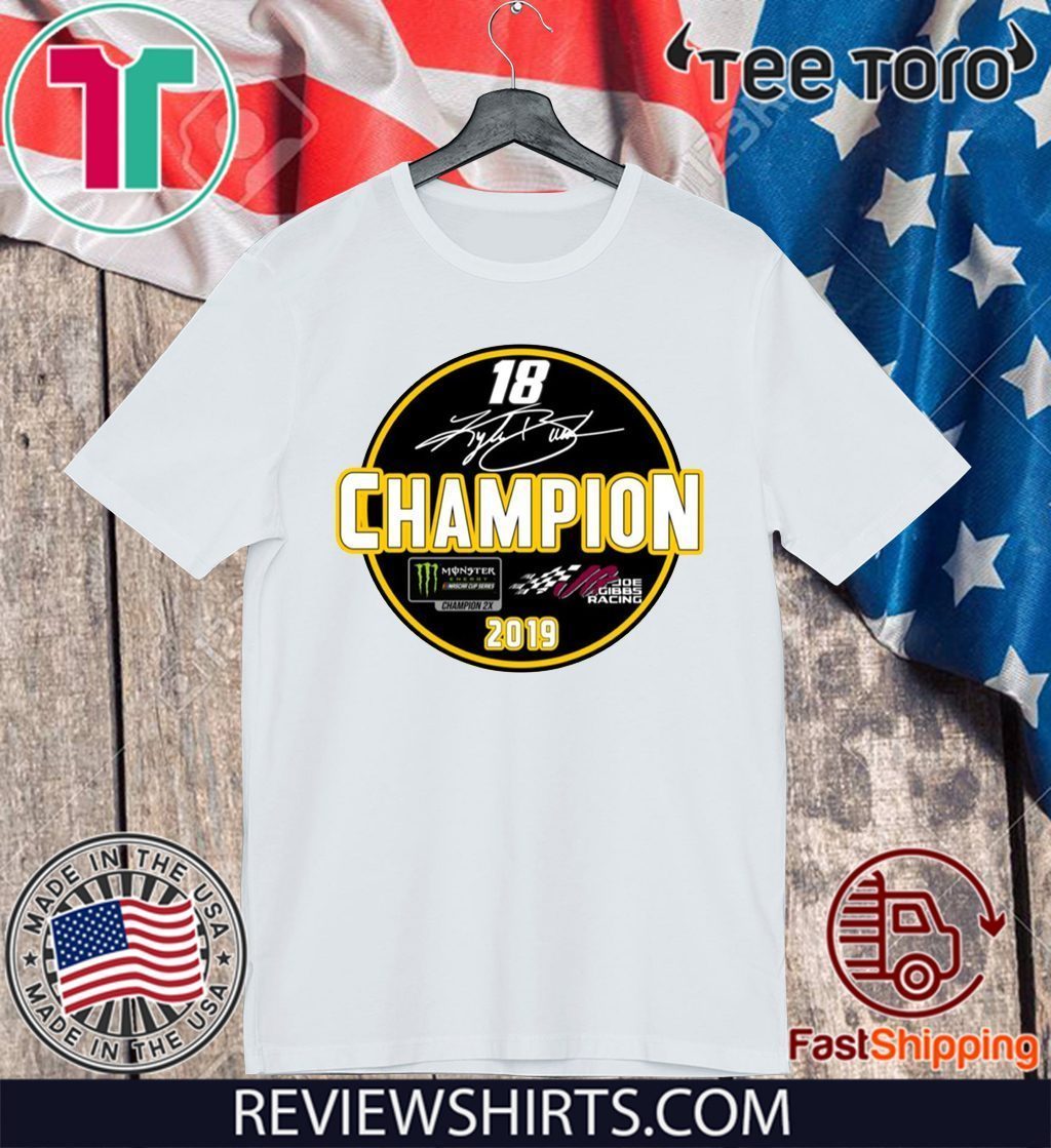 kyle busch championship t-shirts - ReviewsTees
