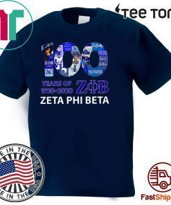 100 Years Of 1920 2020 Zeta Phi Beta Unisex T-Shirt
