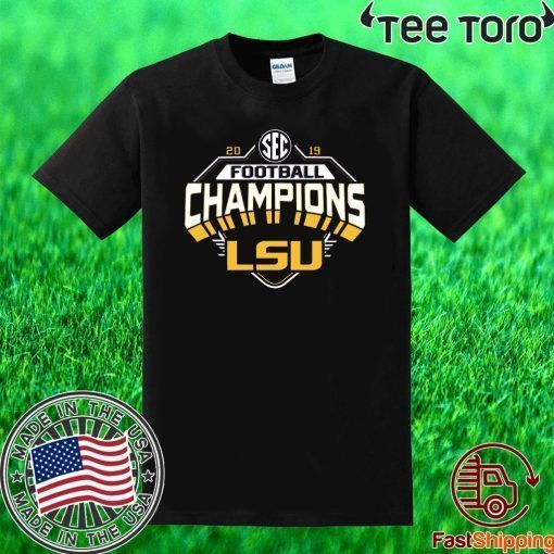 2019 LSU SEC Championship Offcial T-Shirt
