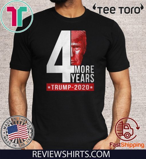 Offcial 4th more years Trump 2020 T-Shirt