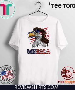 4th of July Patriotic Eagle Shirt American Flag US Baseball T-Shirt