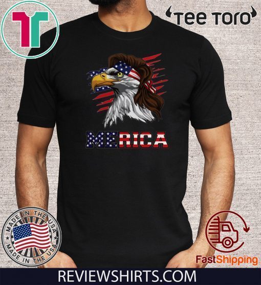 4th of July Patriotic Eagle Shirt American Flag Baseball T Shirt