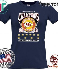 AFC West Division Champions Offcial T-Shirt