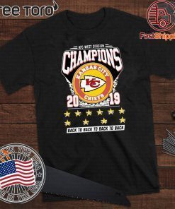 AFC West Division Champions Offcial T-Shirt