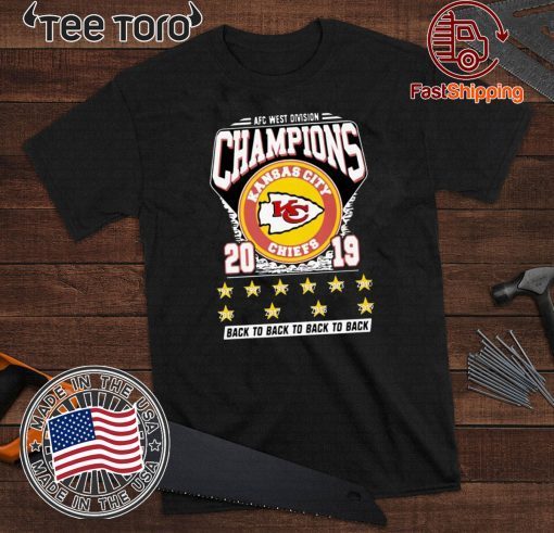 AFC West Division Champions Offcial T-Shirt