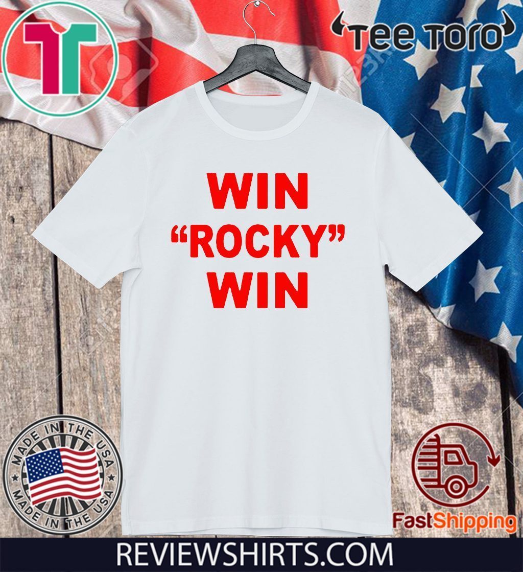 ANDY RUIZ Win Rocky Win Tee Shirt