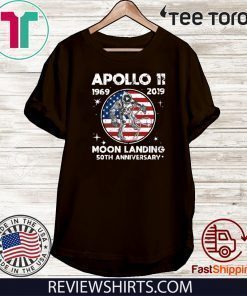 Apollo 11 Moon Landing 50th Anniversary NASA Tee Shirt