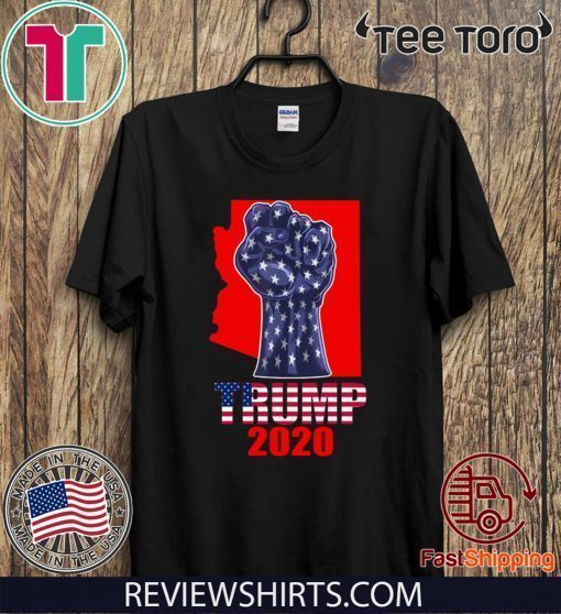 Original Arizona For President Donald Trump 2020 Election Us Flag T-Shirt