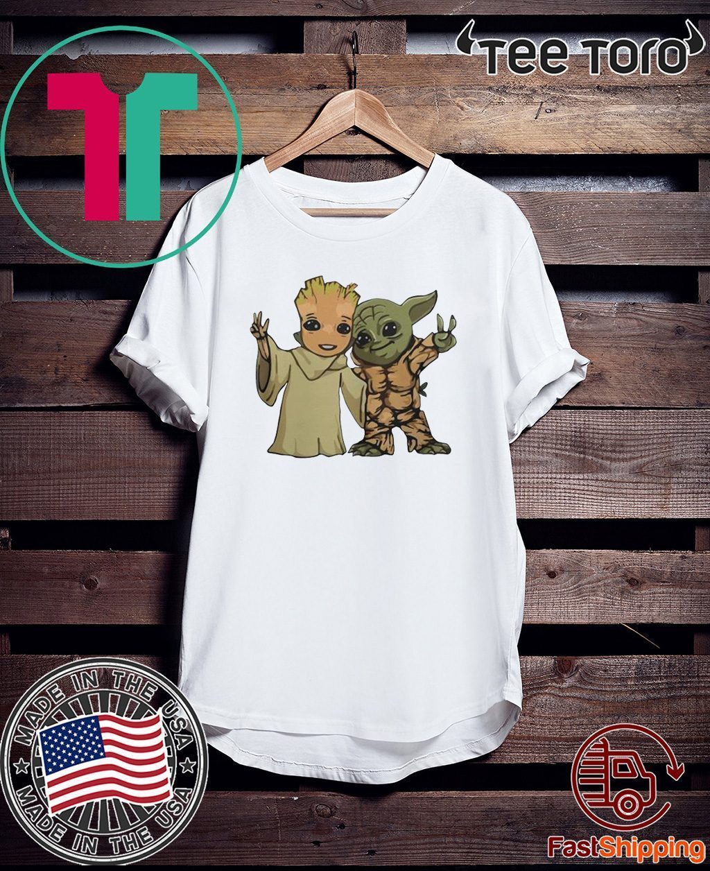 Baby Groot And Baby Yoda Friends 2020 T-Shirt - ReviewsTees