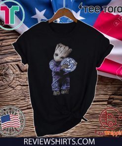 Baby Groot hug MSV Duisburg t-shirts