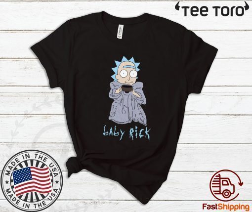 Baby Rick Sanchez Baby Yoda Limited Edition T-Shirt