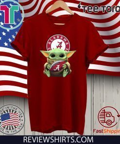 Baby Yoda Hug Alabama Logo Classic T-Shirt