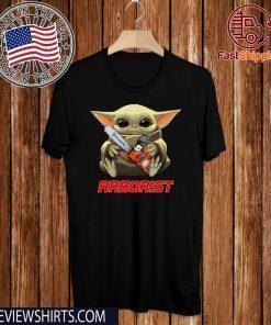 Baby Yoda Hug Arborist Original T-Shirt