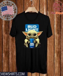 Baby Yoda Hug Bud Light Offcial T-Shirt
